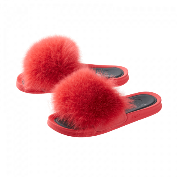 Foxy Fox Hibiscus Slipper